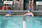 Swimming vs Babson  Wheaton College Swimming vs Babson College. - Photo By: KEITH NORDSTROM : Wheaton, Swimming, Babson